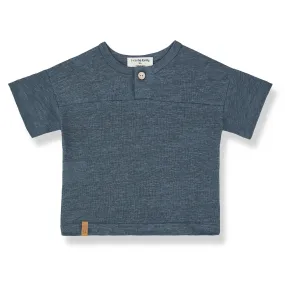 1  in the Family Rafa Petroleum Henley Shirt   Bermuda Set