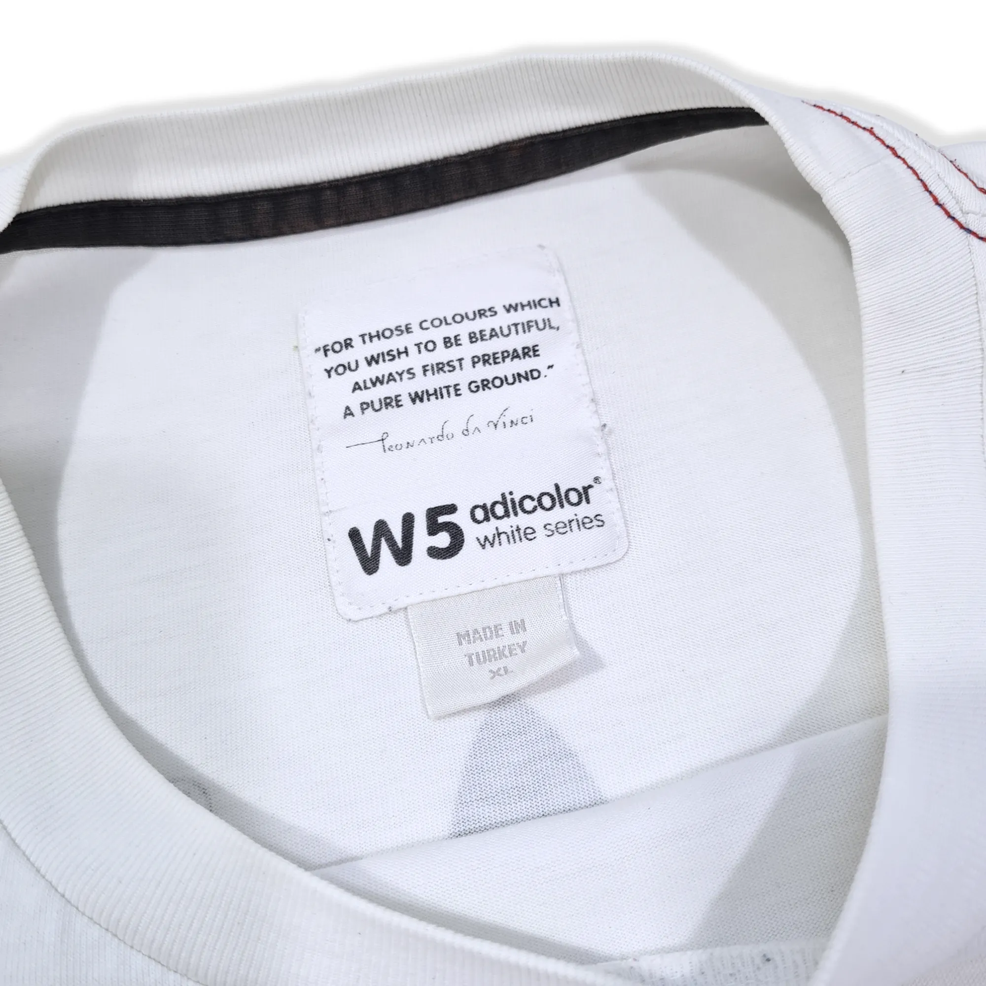 ADIDAS ADICOLOR : RARE WHITE SERIES T-SHIRT : SIZE XL