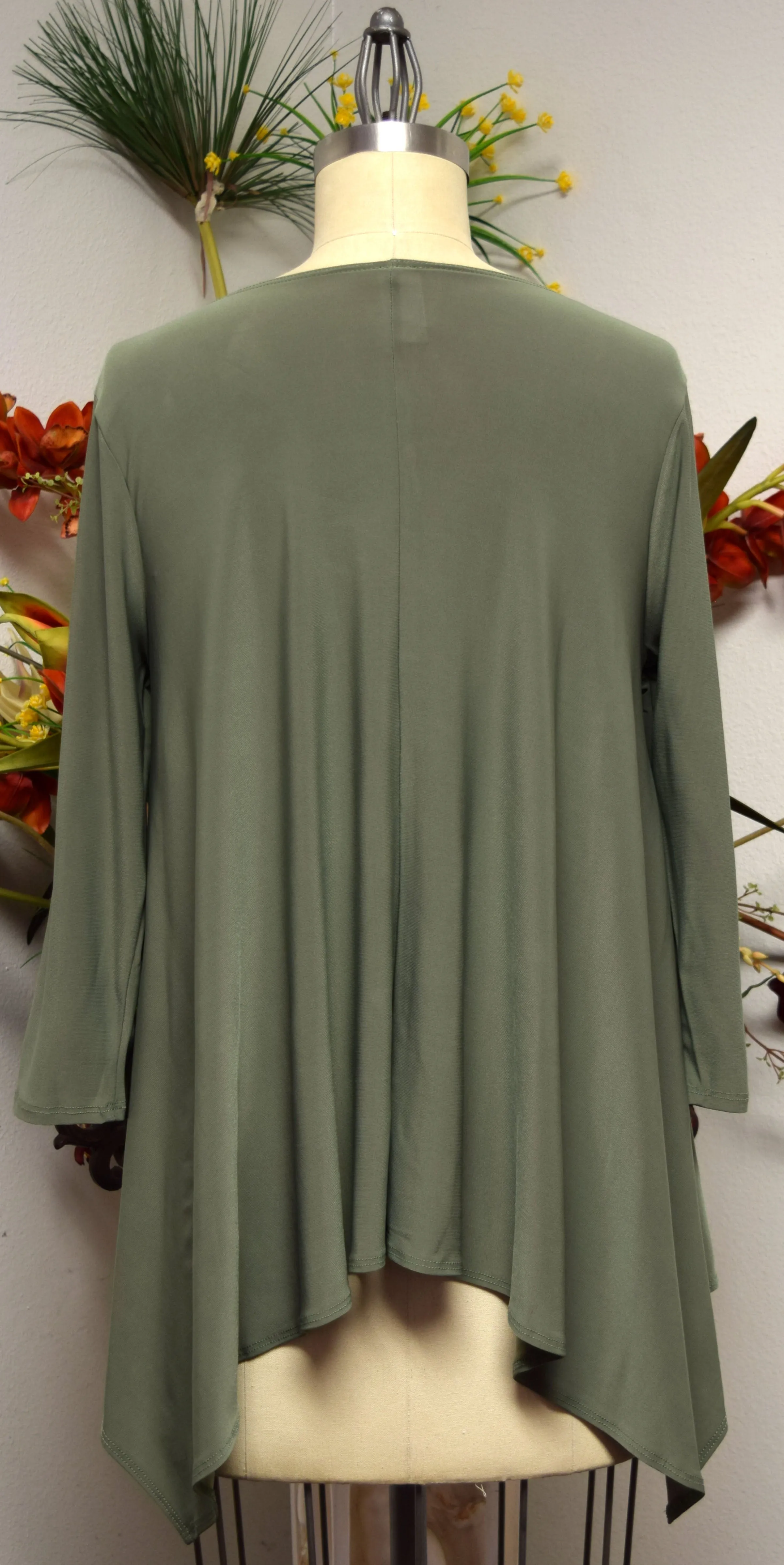 Asymmetrical Tunic, Flared Tunic, ladies top, Designer Tunic, Plus size Tunic, Women Tunic, for Travel and Much More. Size S to 3XL