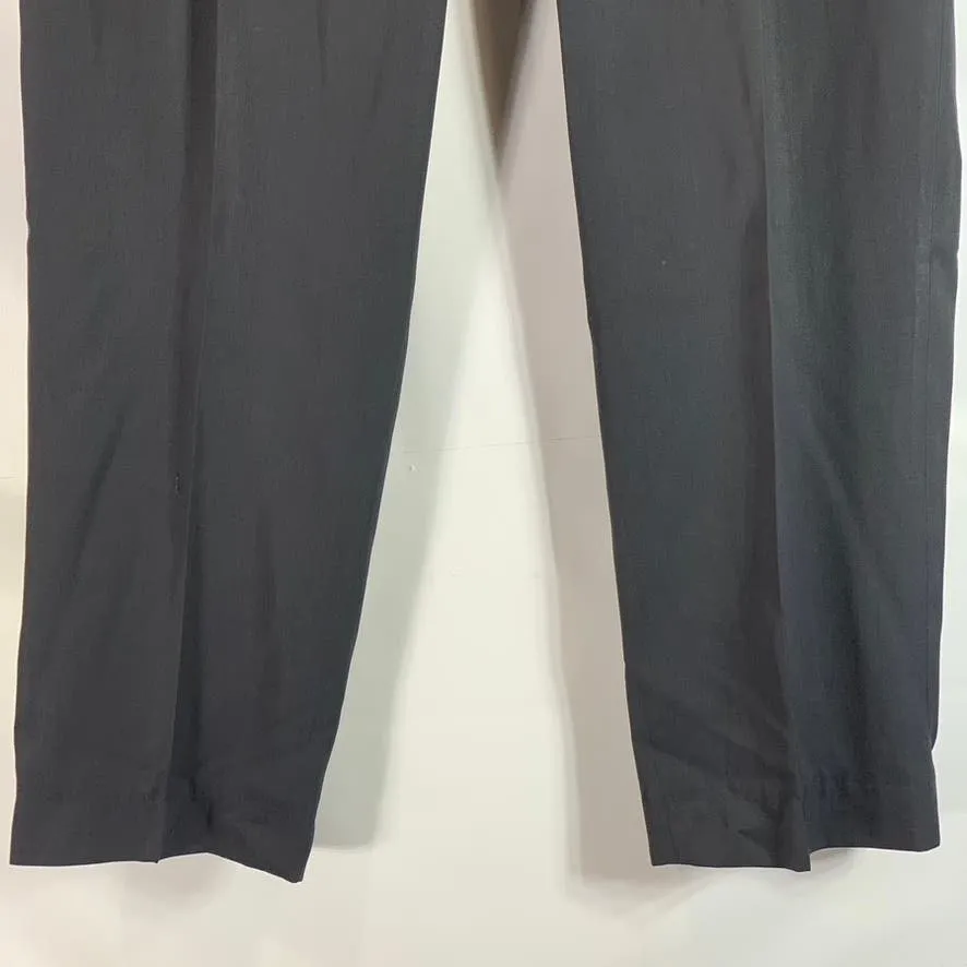 AUSTIN REED Men's Black Pleated Front Dress Pant SZ 42X28
