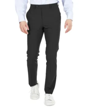 Bar Iii Mens Skinny fit Dress Pants 40 / 32 Black Solid