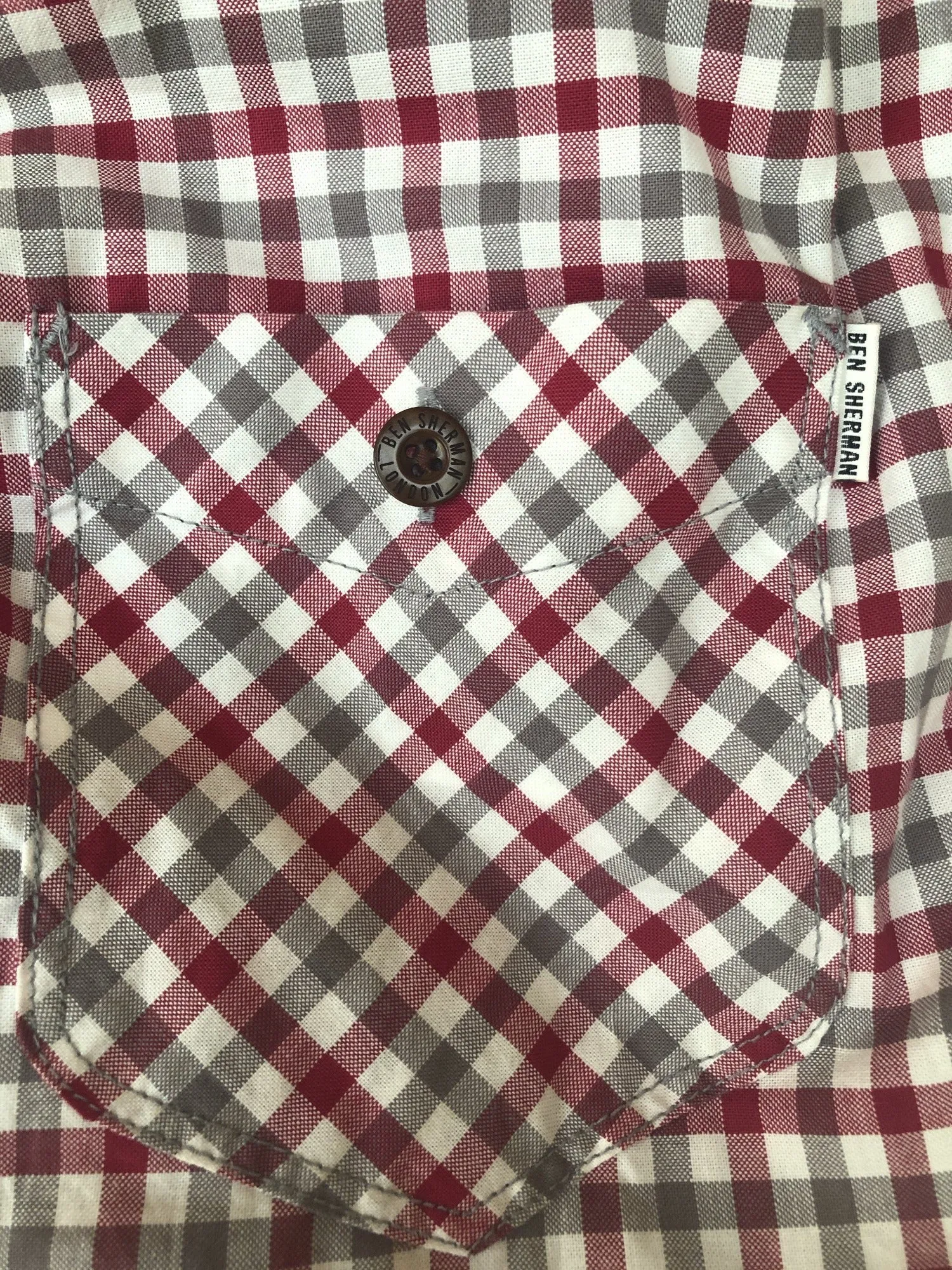 Ben Sherman Harrington Jacket - Red - Size XL-XXL
