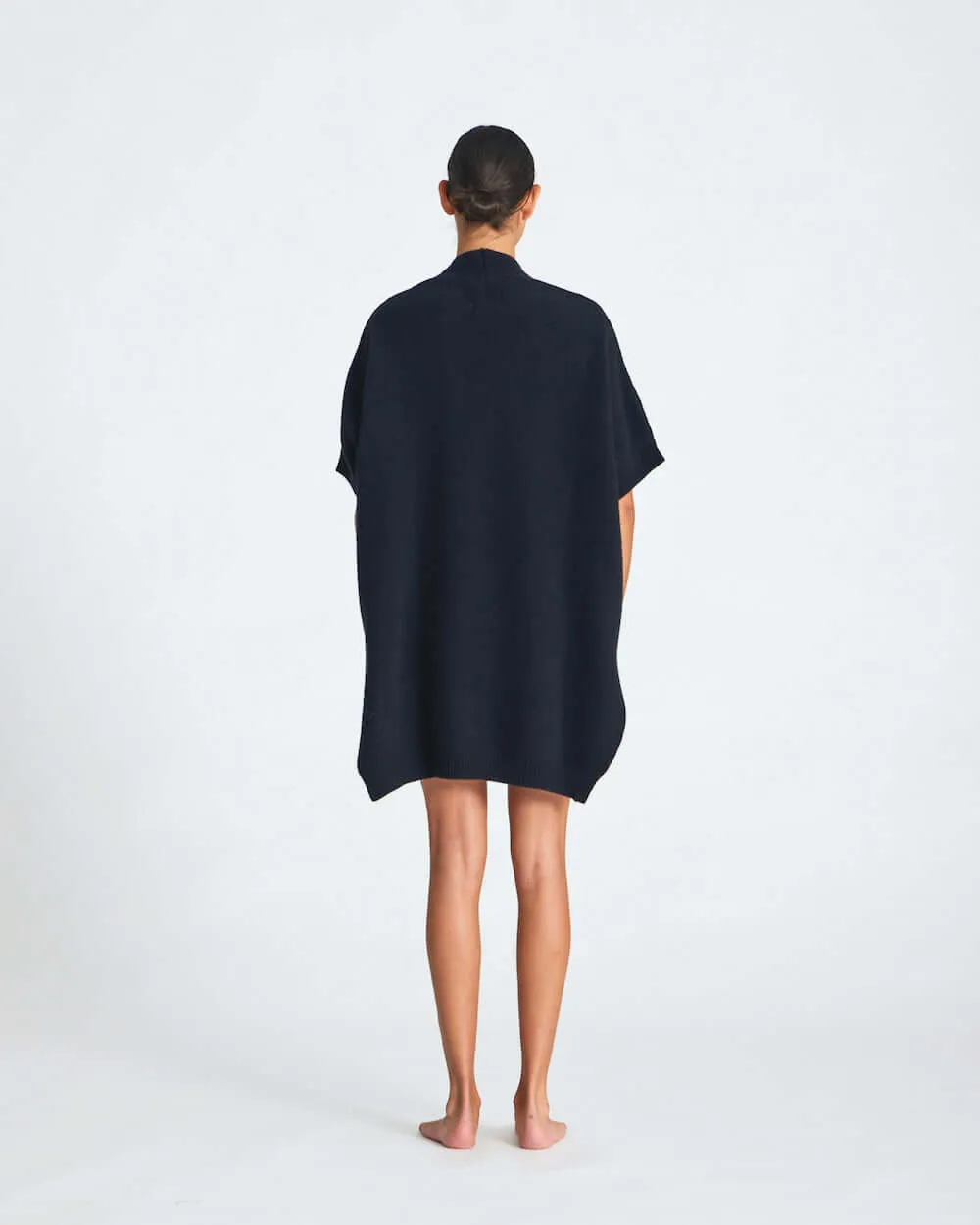 Black Lambswool Vest - Irma