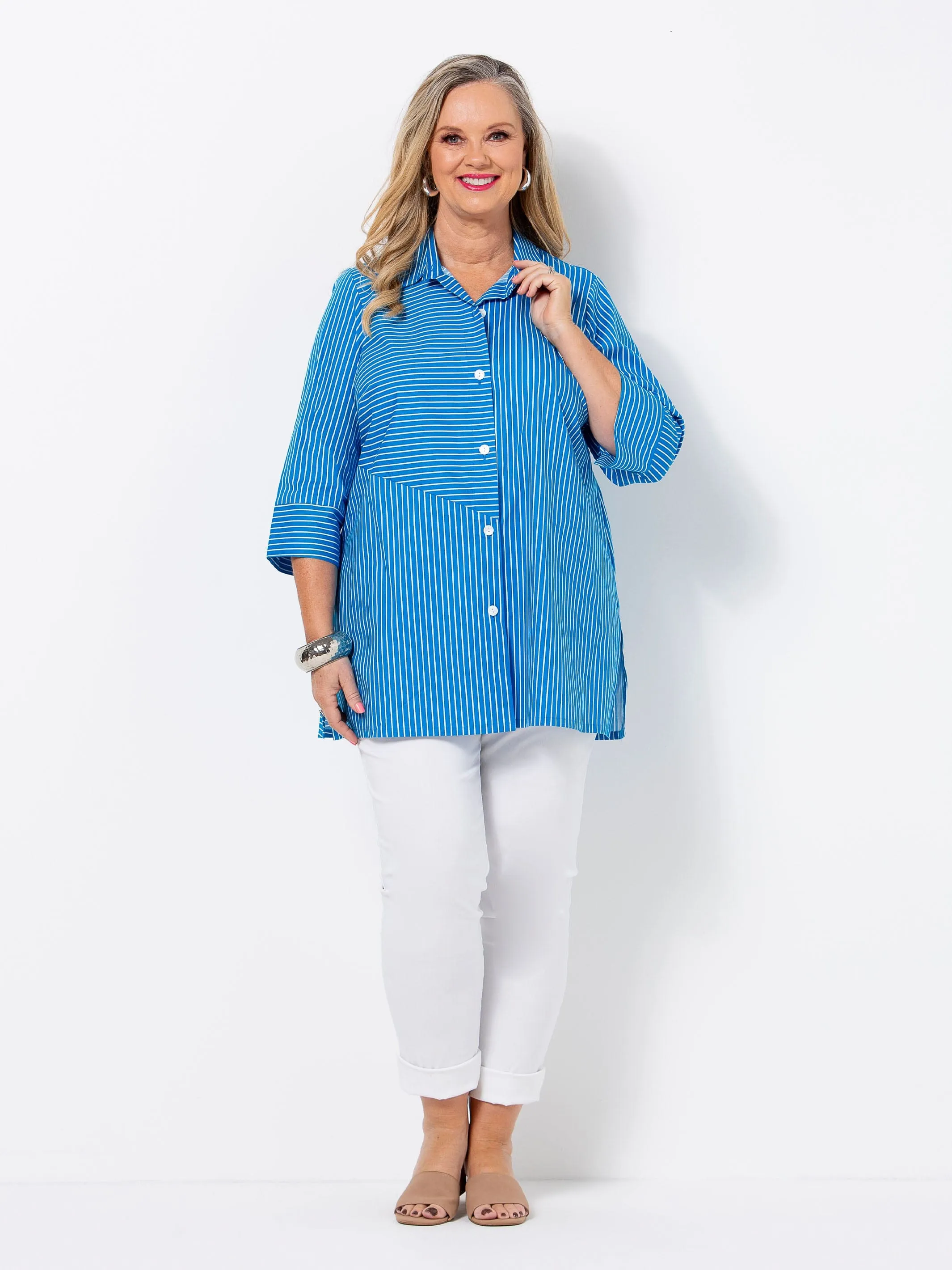 Blue Stripe Shirt