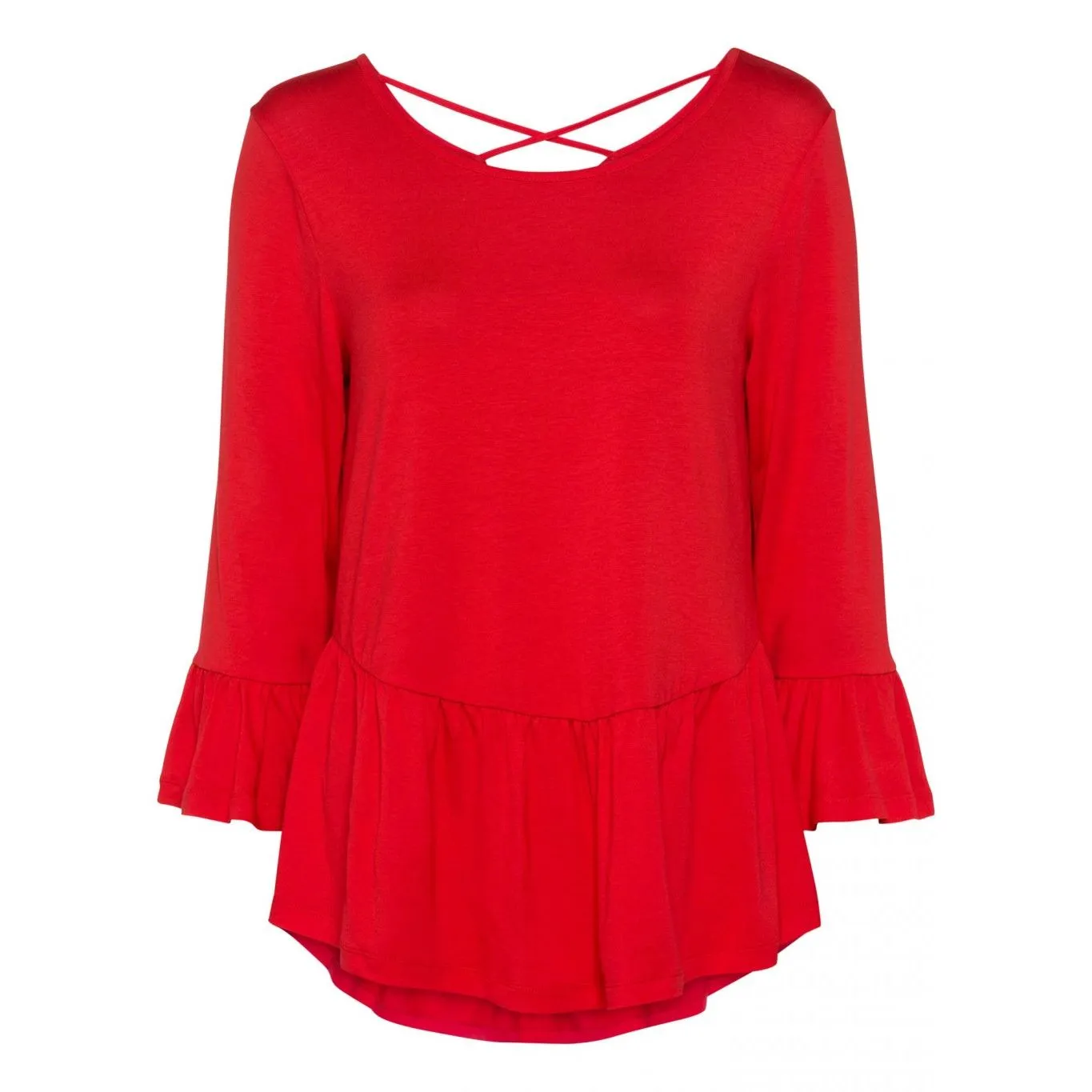 Bodyflirt Red Flounced Tunic