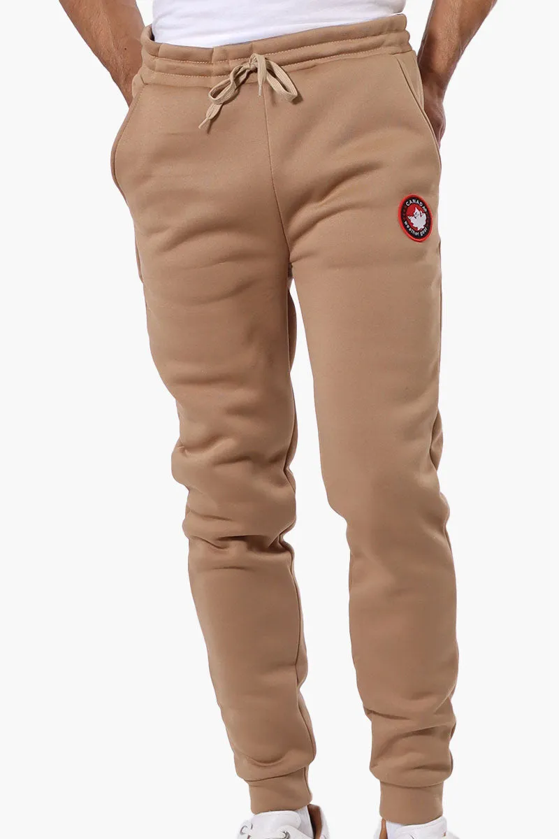 Canada Weather Gear Basic Tie Waist Joggers - Brown