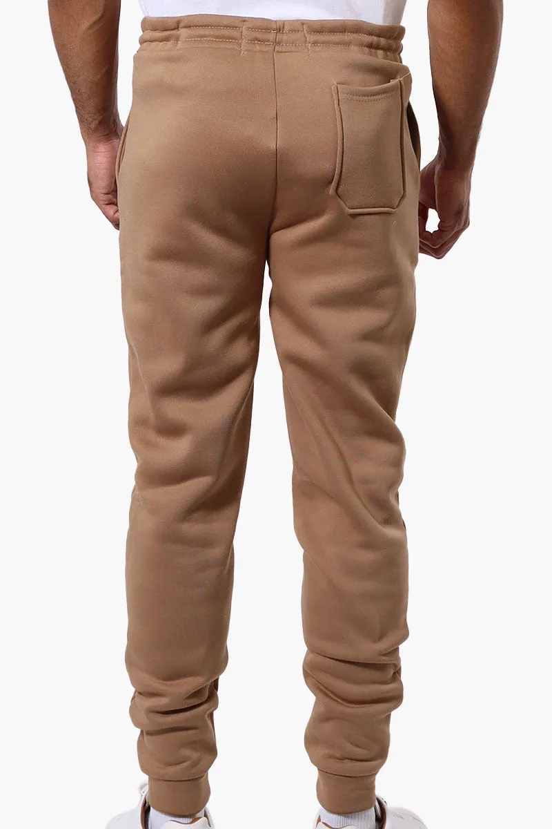 Canada Weather Gear Basic Tie Waist Joggers - Brown