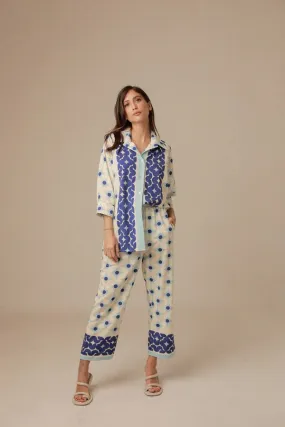 Cancun Pant in Blue