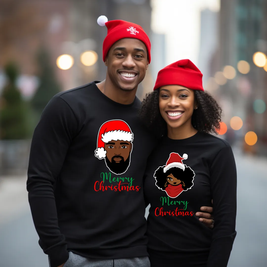 'Christmas Jumper' Women's Green/Black/Red