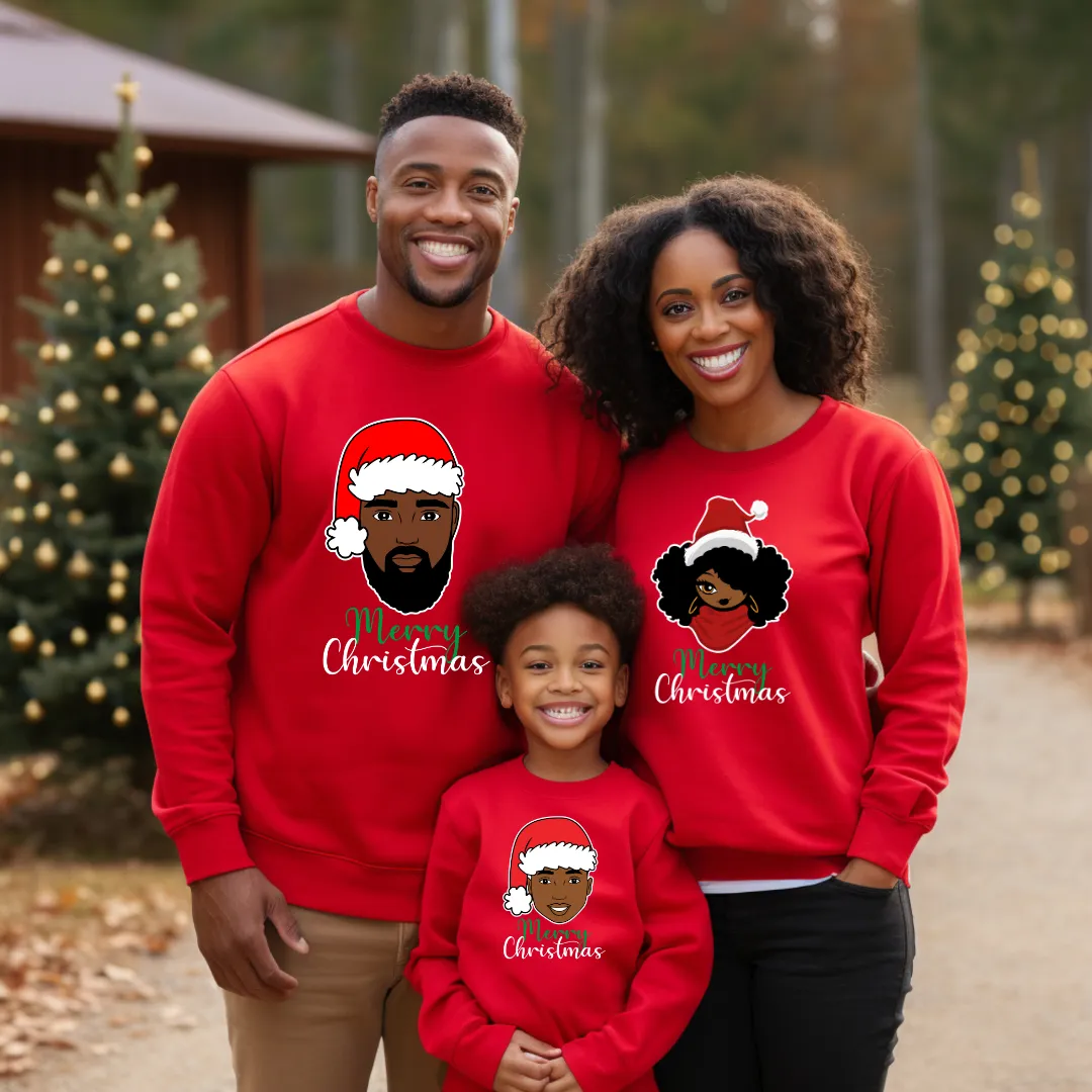 'Christmas Jumper' Women's Green/Black/Red