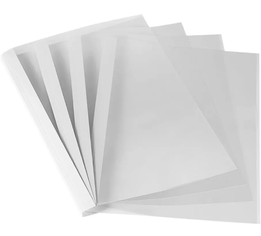 Clear-Front White-Back A4 Thermal Binding Covers