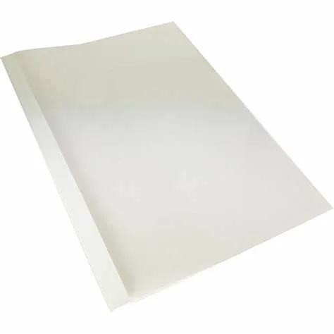Clear-Front White-Back A4 Thermal Binding Covers