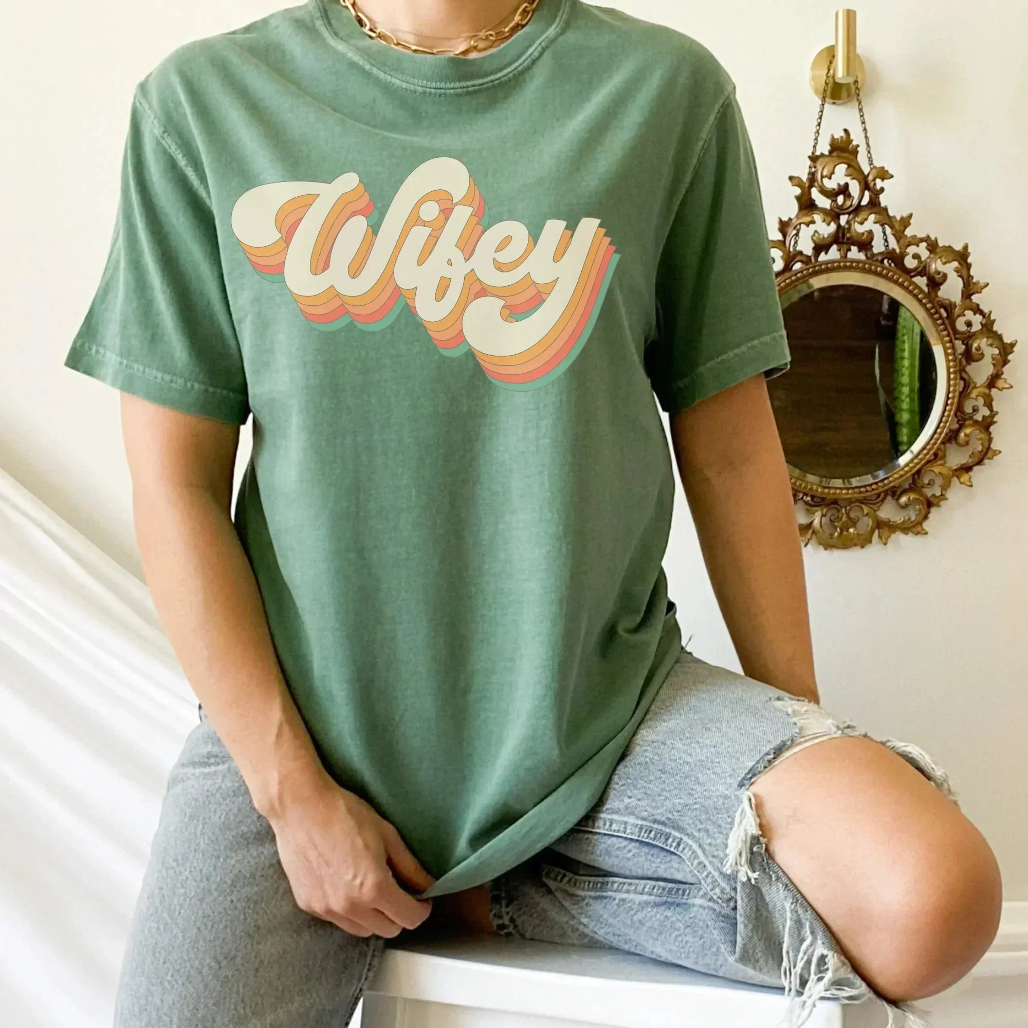 Comfort Colors Shirt, Wifey Shirt, Future Mrs Shirt, Bride Shirt, Gift for Bride, Wifey Gift, Wife T-Shirt, Just Married Shirt, Honeymoon
