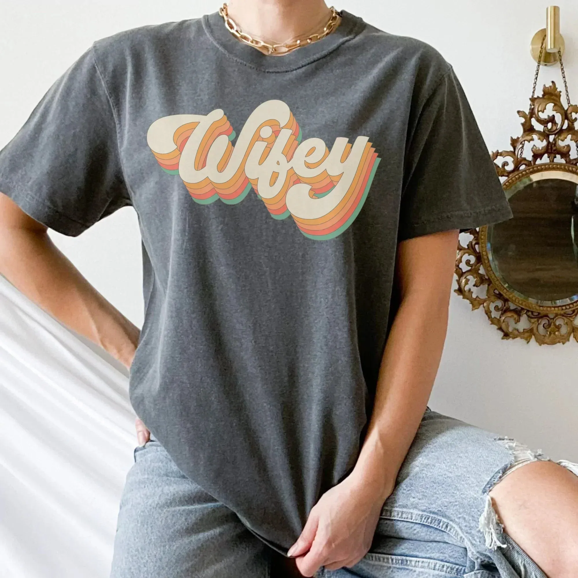 Comfort Colors Shirt, Wifey Shirt, Future Mrs Shirt, Bride Shirt, Gift for Bride, Wifey Gift, Wife T-Shirt, Just Married Shirt, Honeymoon