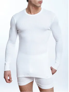 Crew neck long shirt in Termotex® 5556