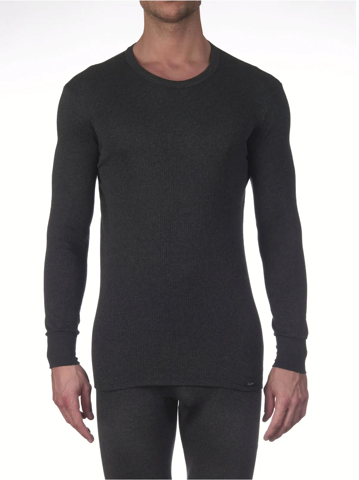 Crew neck long shirt in Termotex® 5556