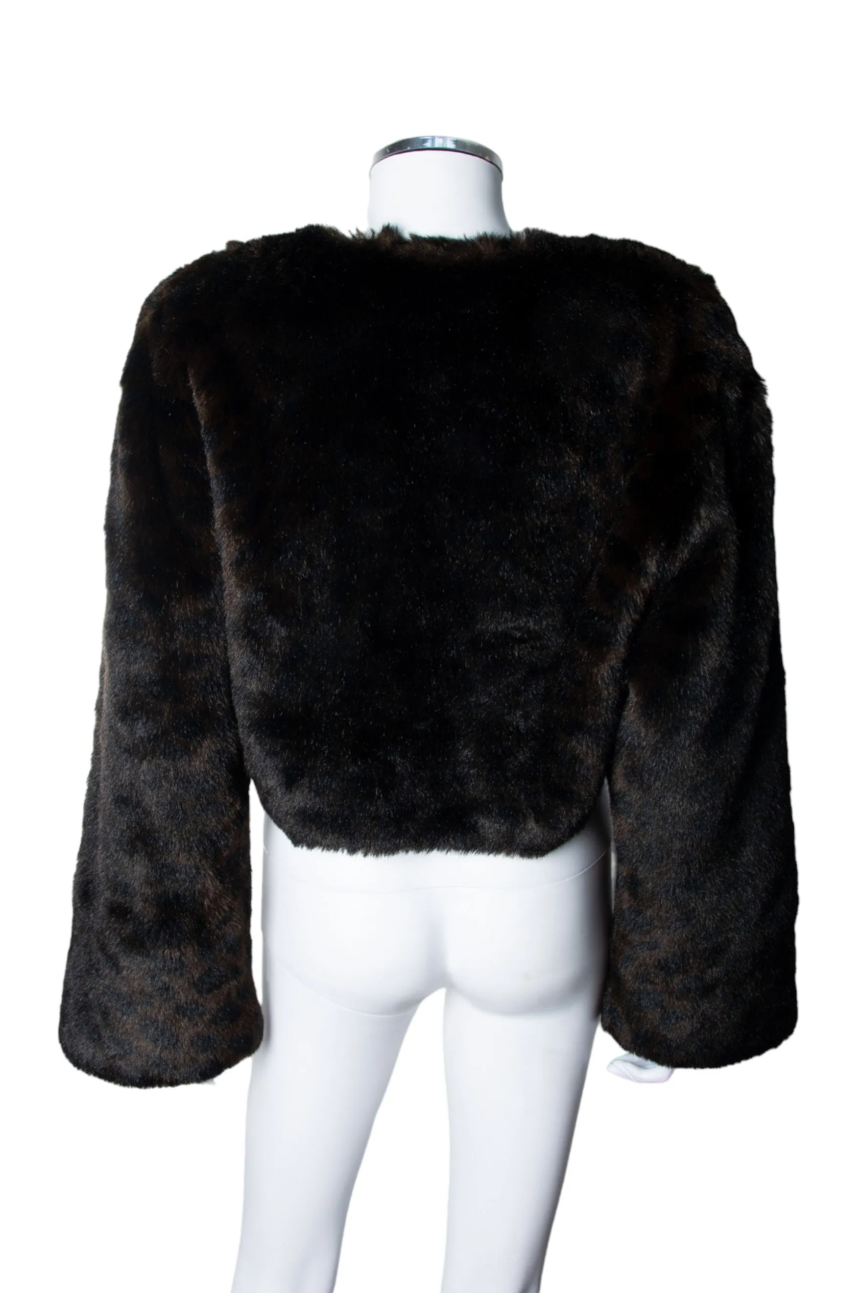Cropped Fur Jacket