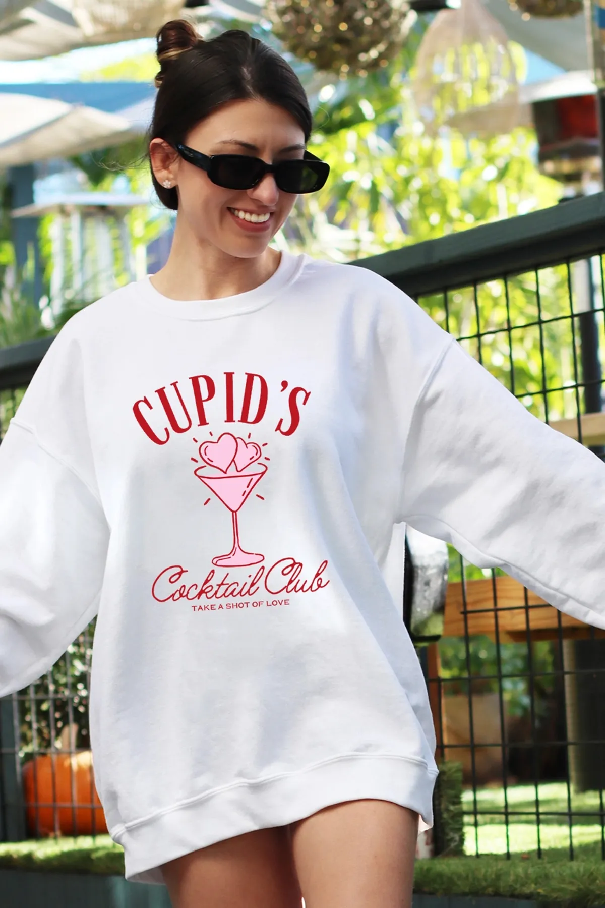 Cupid Cocktail Club Sweatshirt