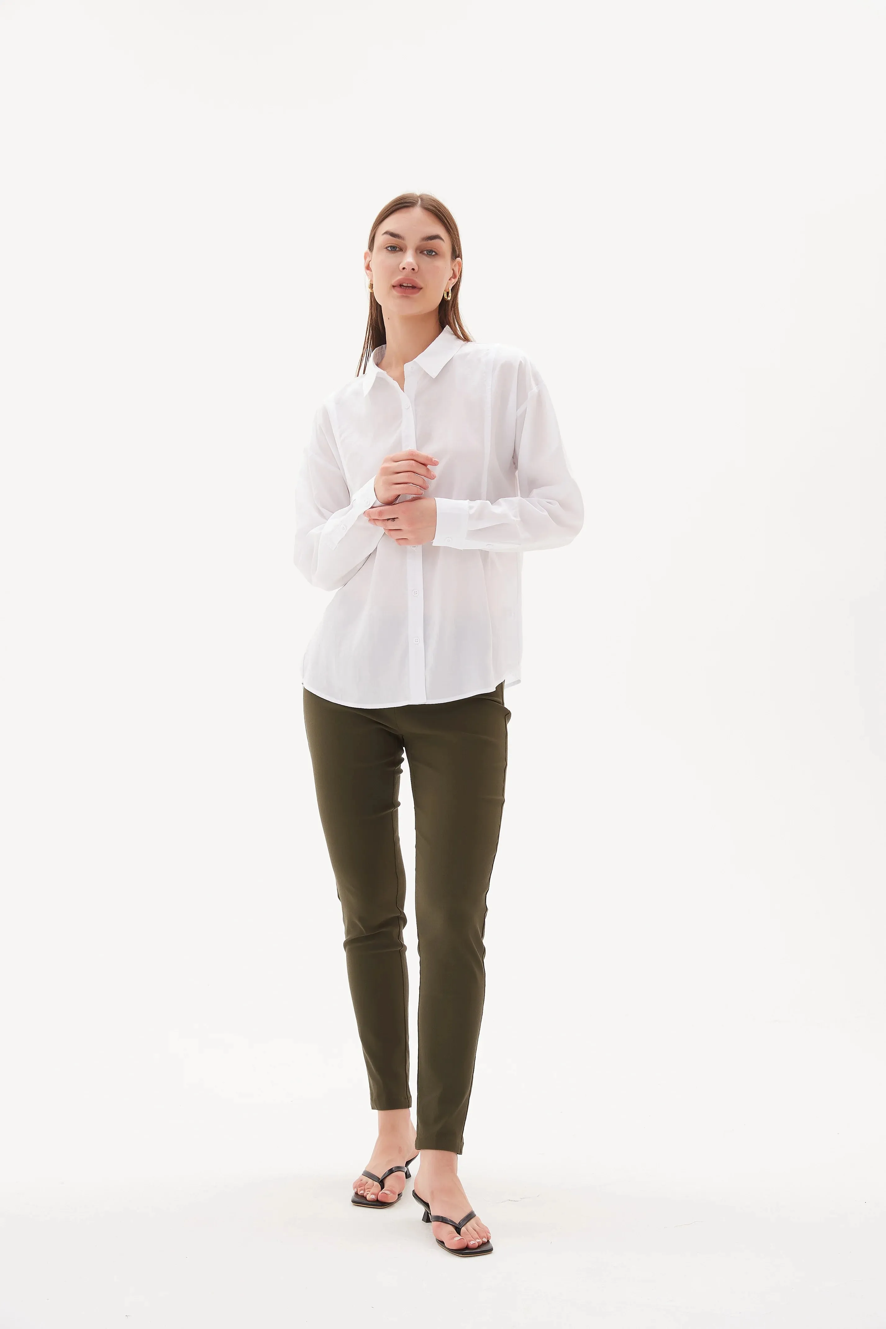 Curved Seam Shirt