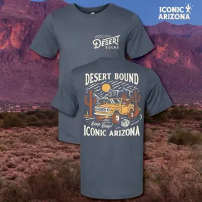 Desert Bound Unisex Tee - Vintage Navy
