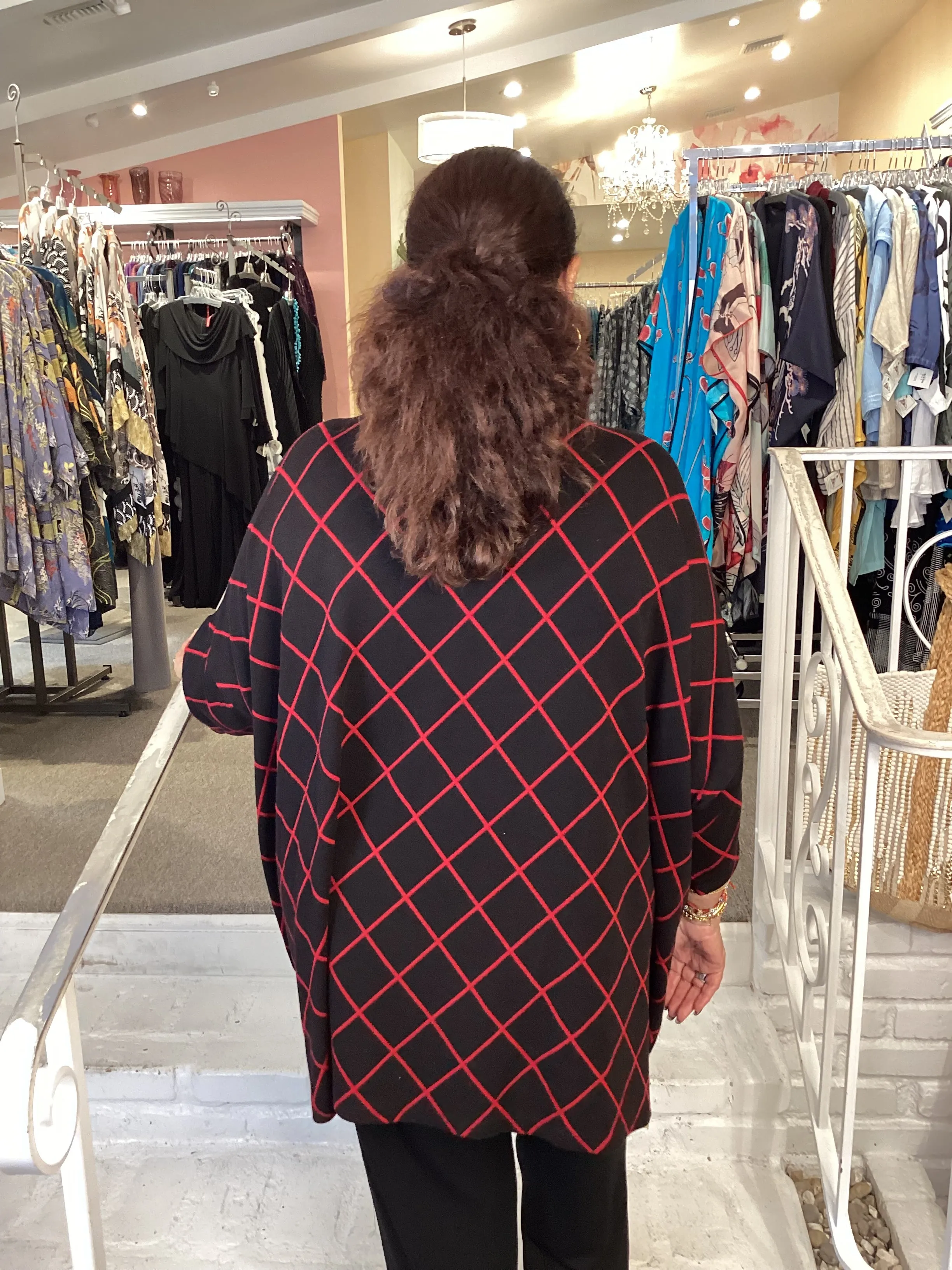 DIAMOND TUNIC - CARDINAL