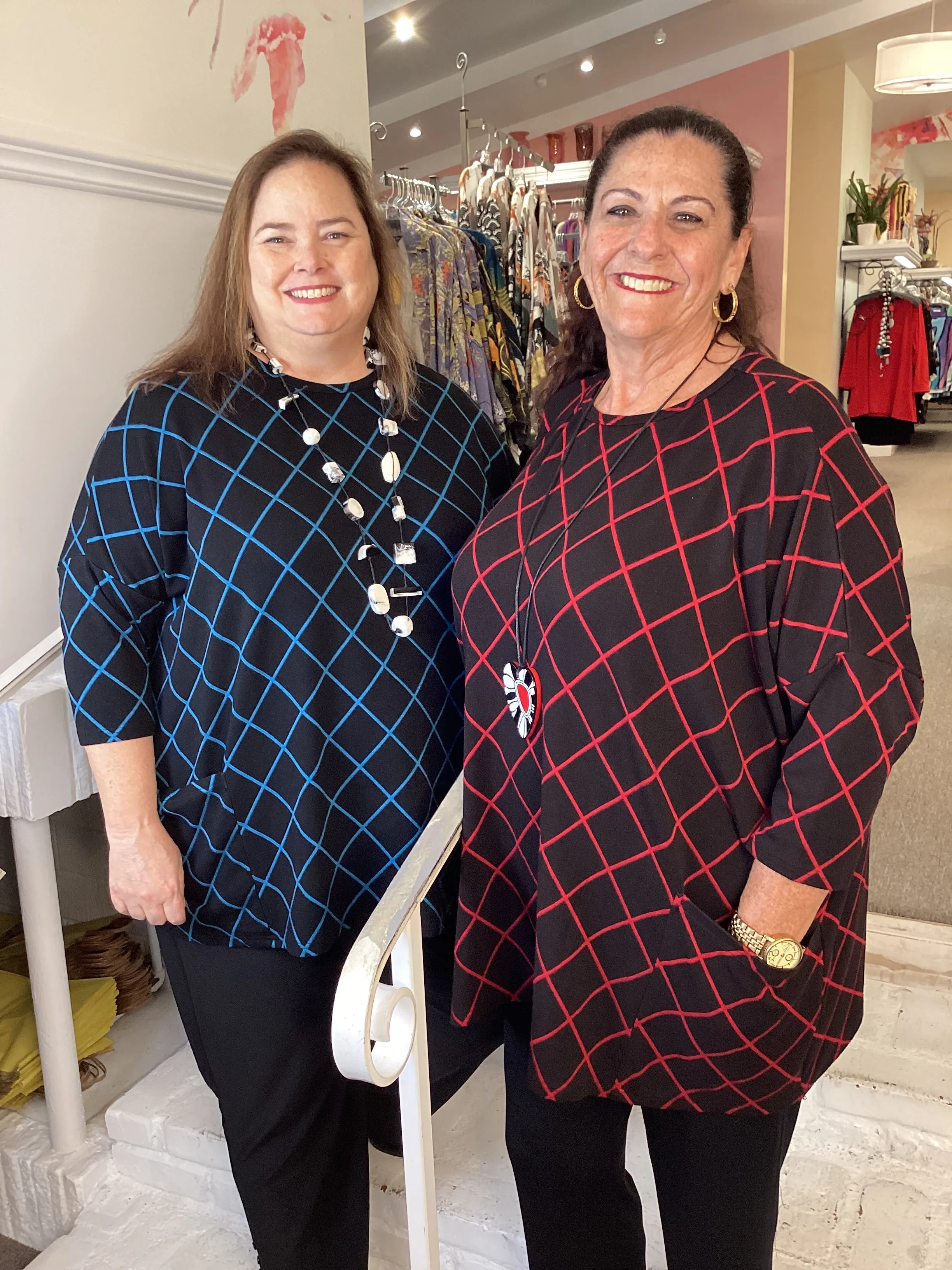 DIAMOND TUNIC - CARDINAL