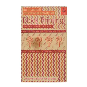 DIY Wooden Block printing Craft kit Classic
