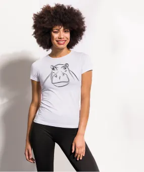 Double hippo women t-shirt