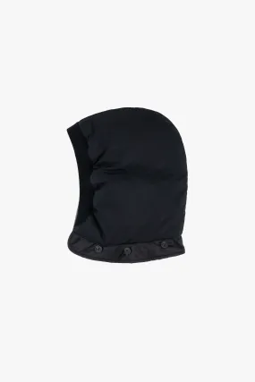 Down Close Fit Hood - Black / Moss
