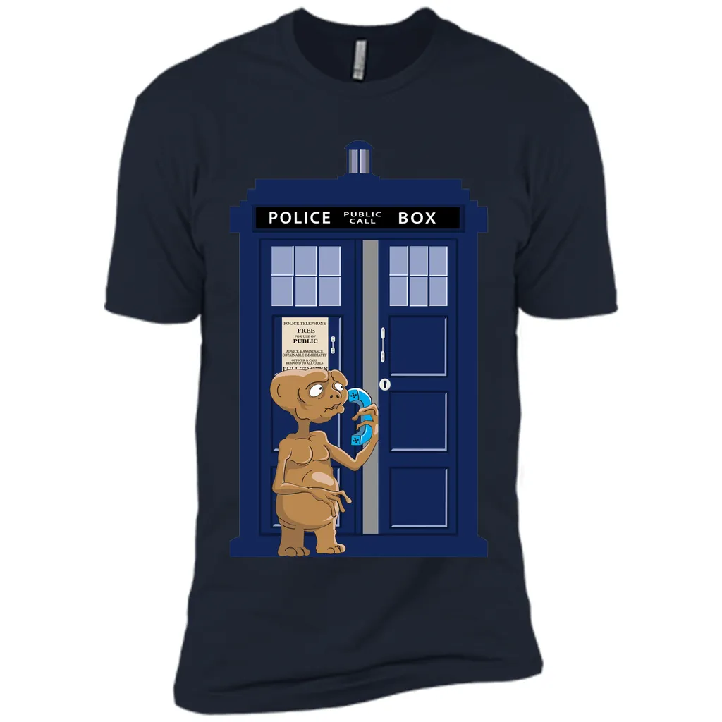 E.T. Phone Home-Cartoon graphic T-Shirt
