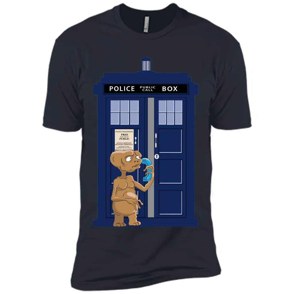 E.T. Phone Home-Cartoon graphic T-Shirt