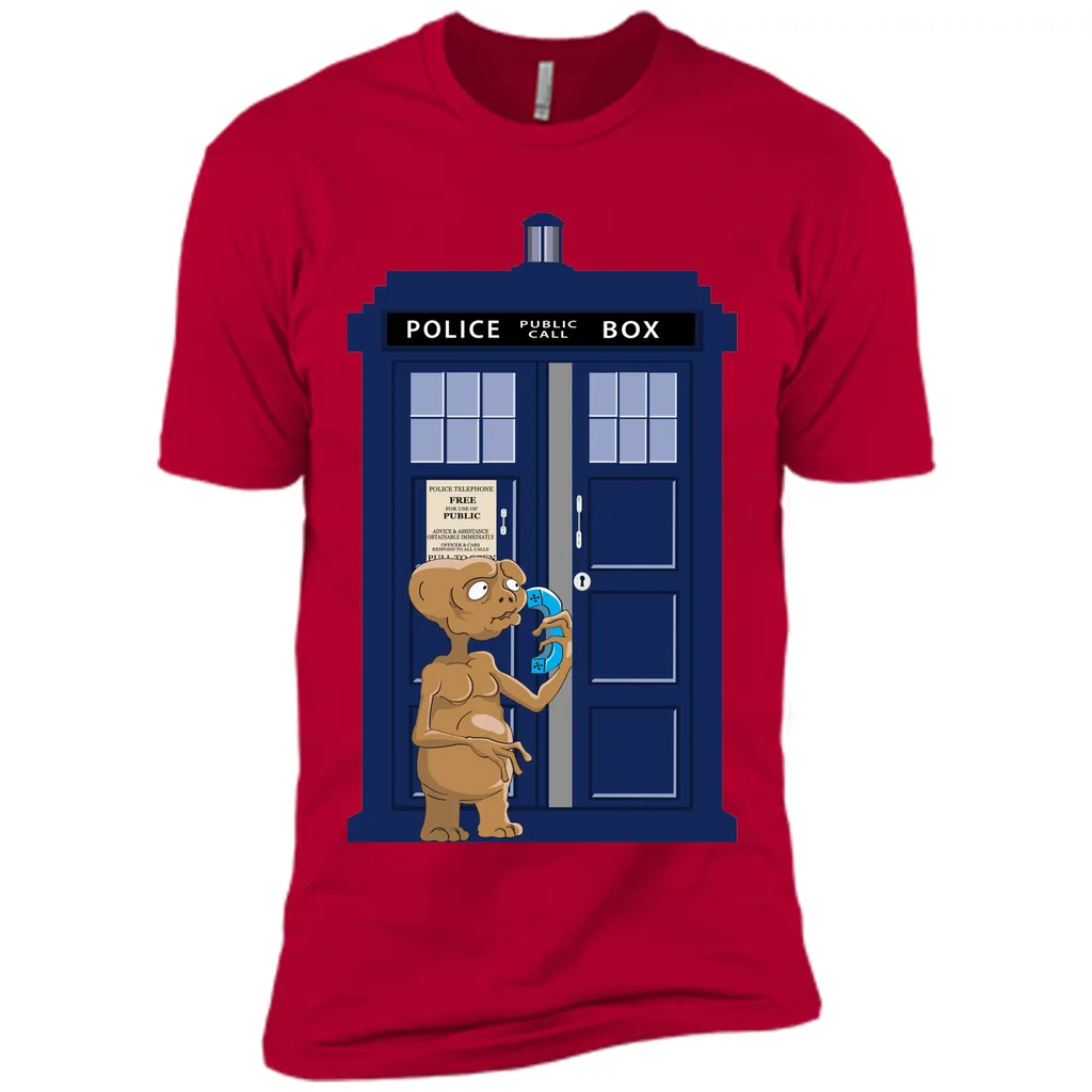E.T. Phone Home-Cartoon graphic T-Shirt