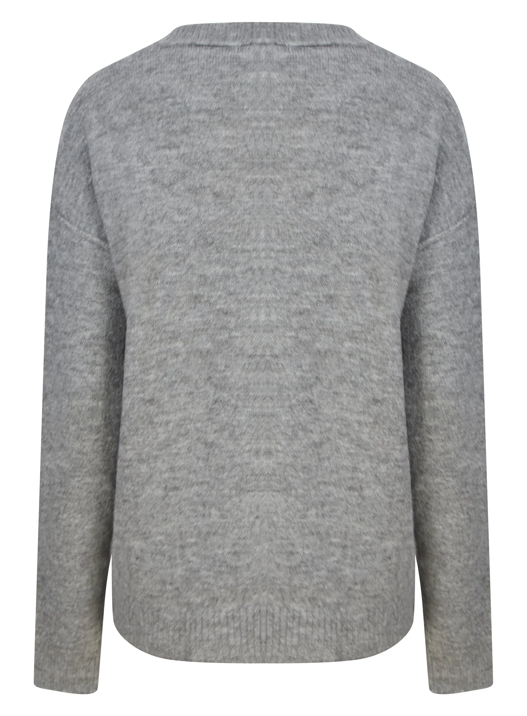 Ex Topshop Ladies Long Sleeve Crewneck Jumper Knit