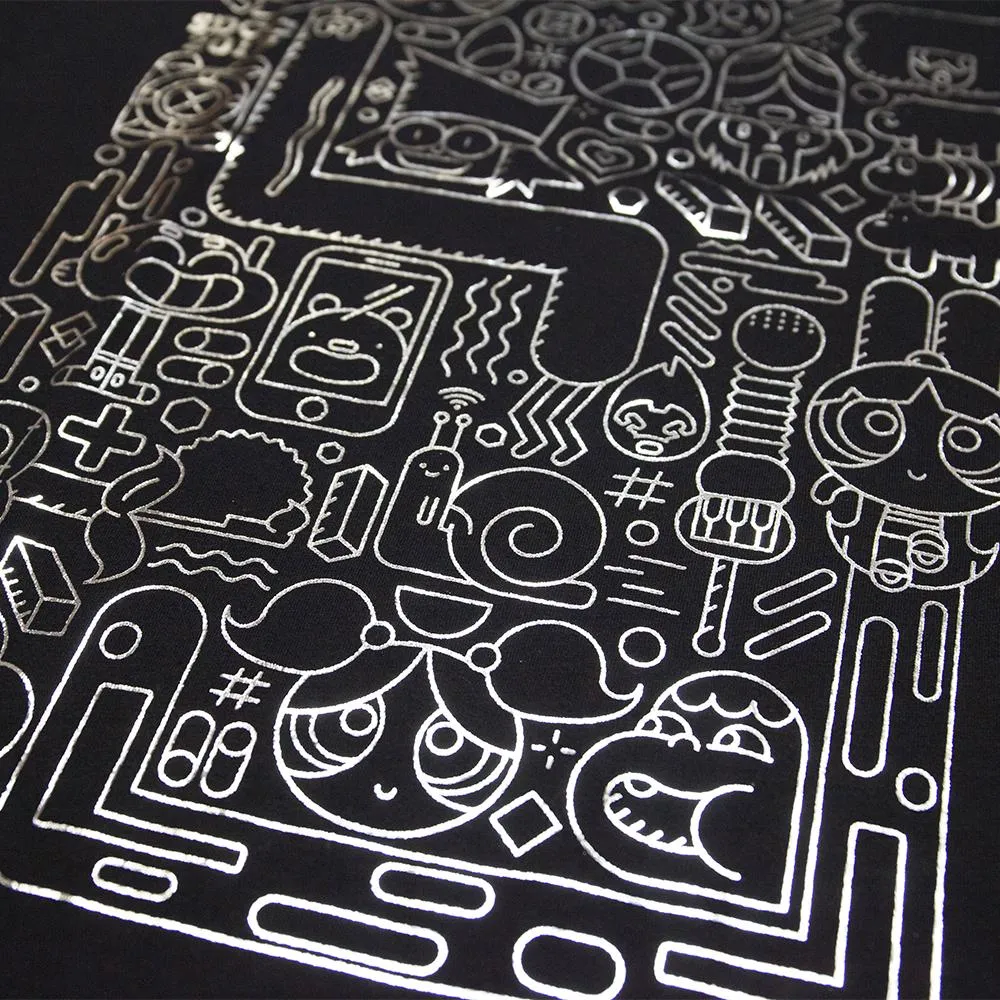 Exclusive San Diego Comic-Con 2017 Black Foil T-Shirt
