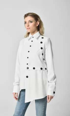 Extra Buttoned Long Sleeves Shirt