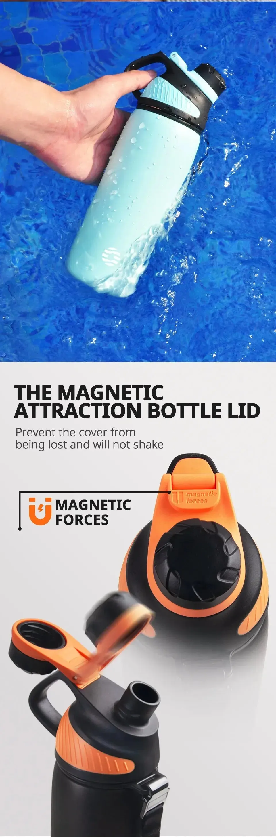 FEIJIAN Thermos Bottle With Magnetic Lid
