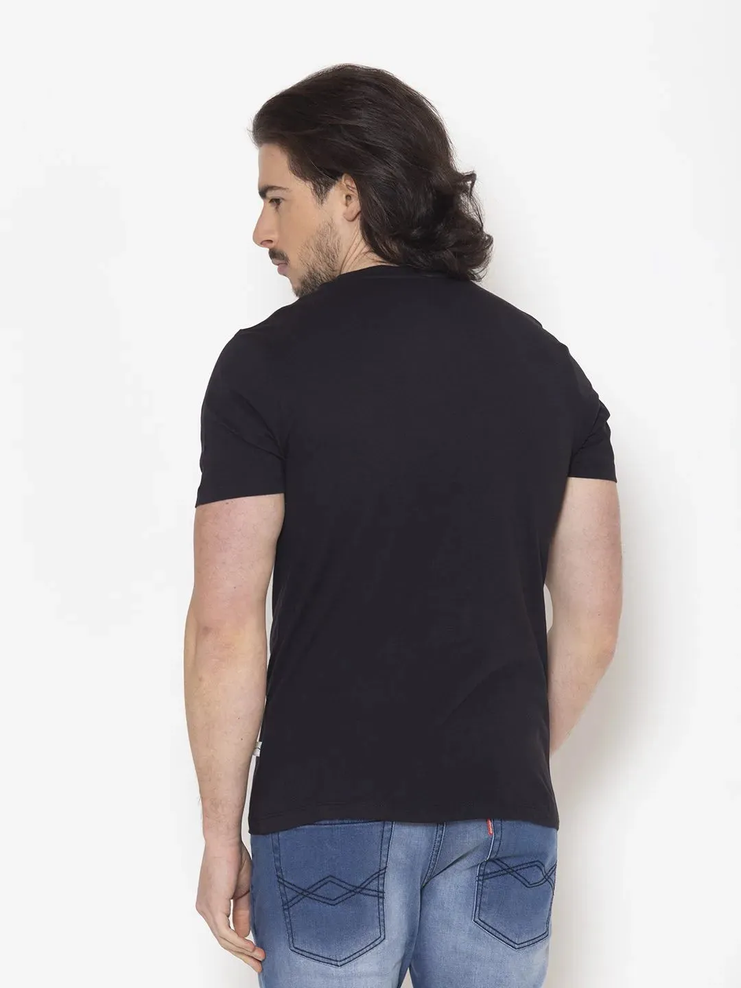 Flawless Graphic Black Men T-Shirt