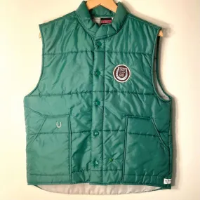 forest green vintage one-of-a-kind vest