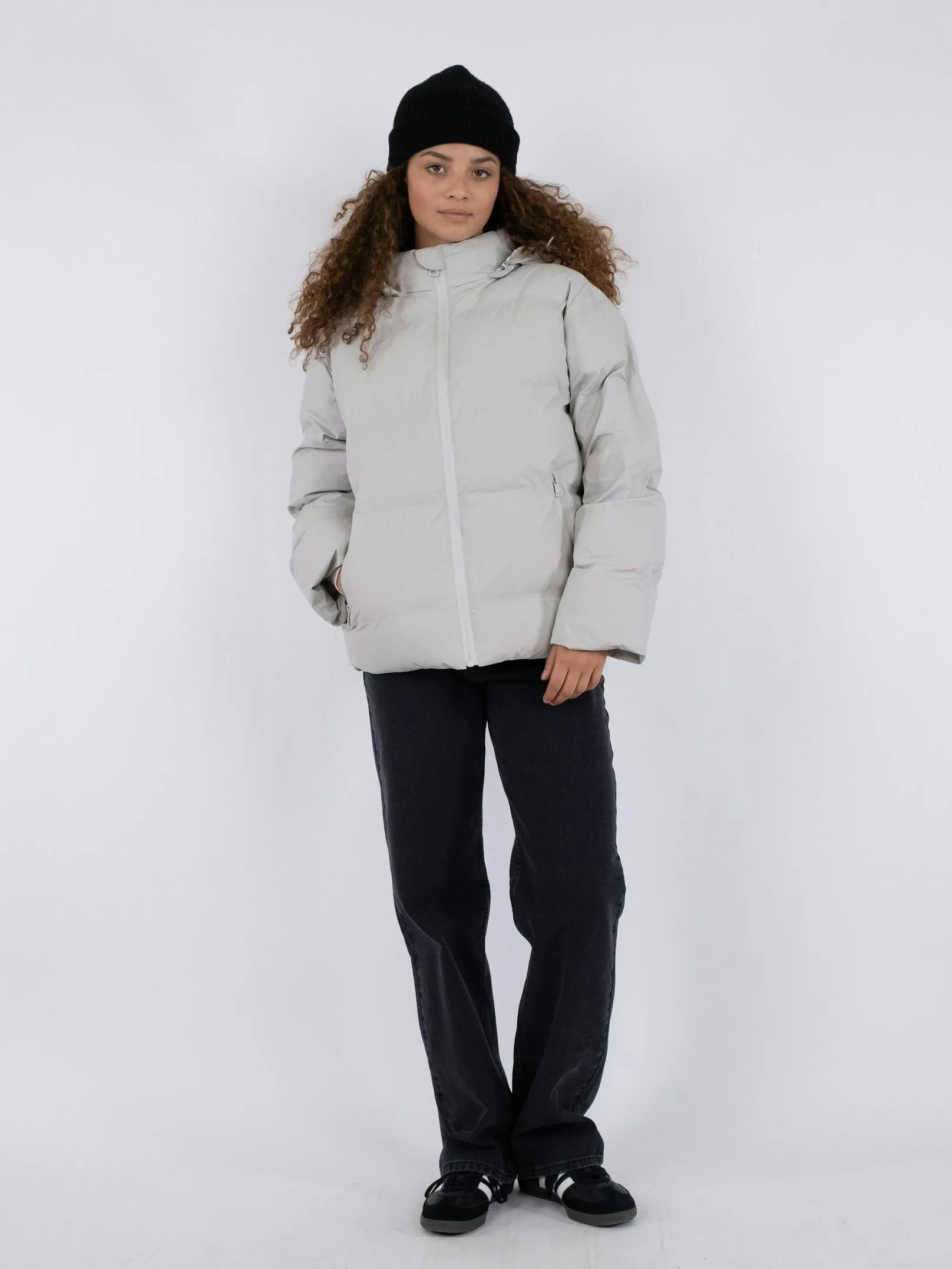 Fox C Puffer Jacket - Ivory