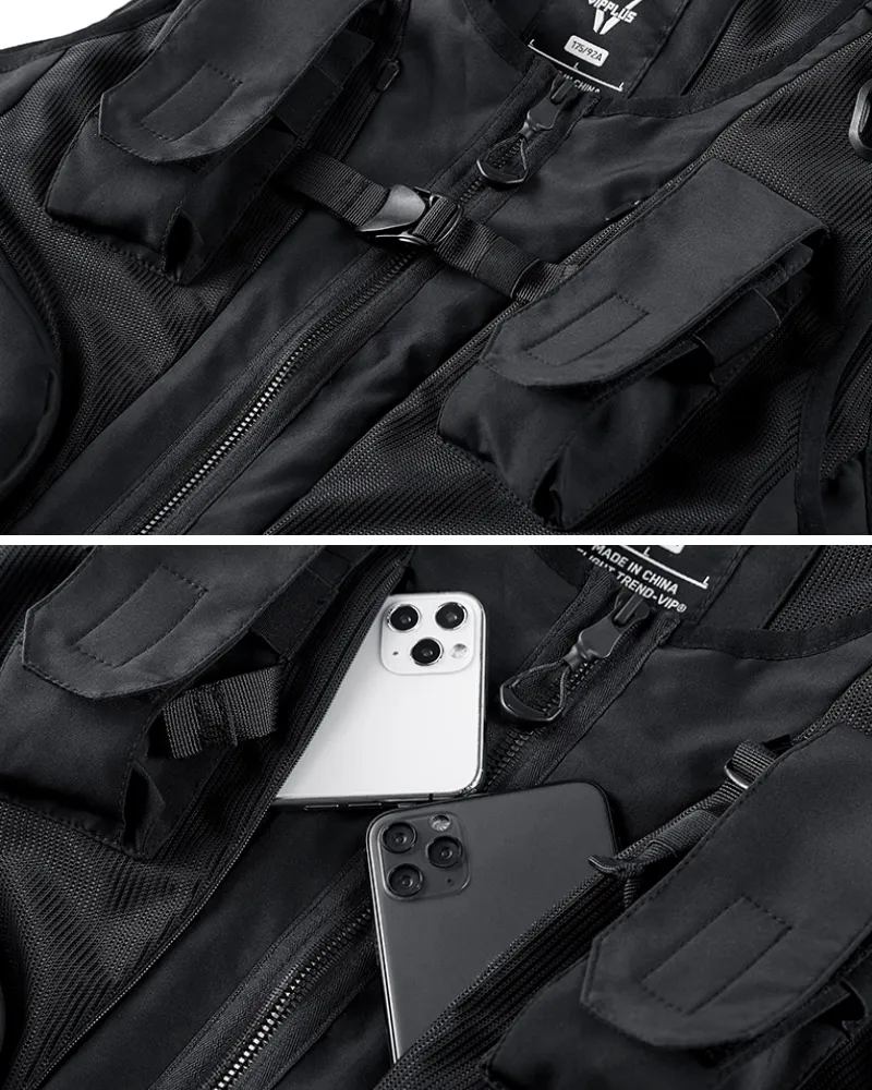 Functional Splicing Tactical Cargo Vest