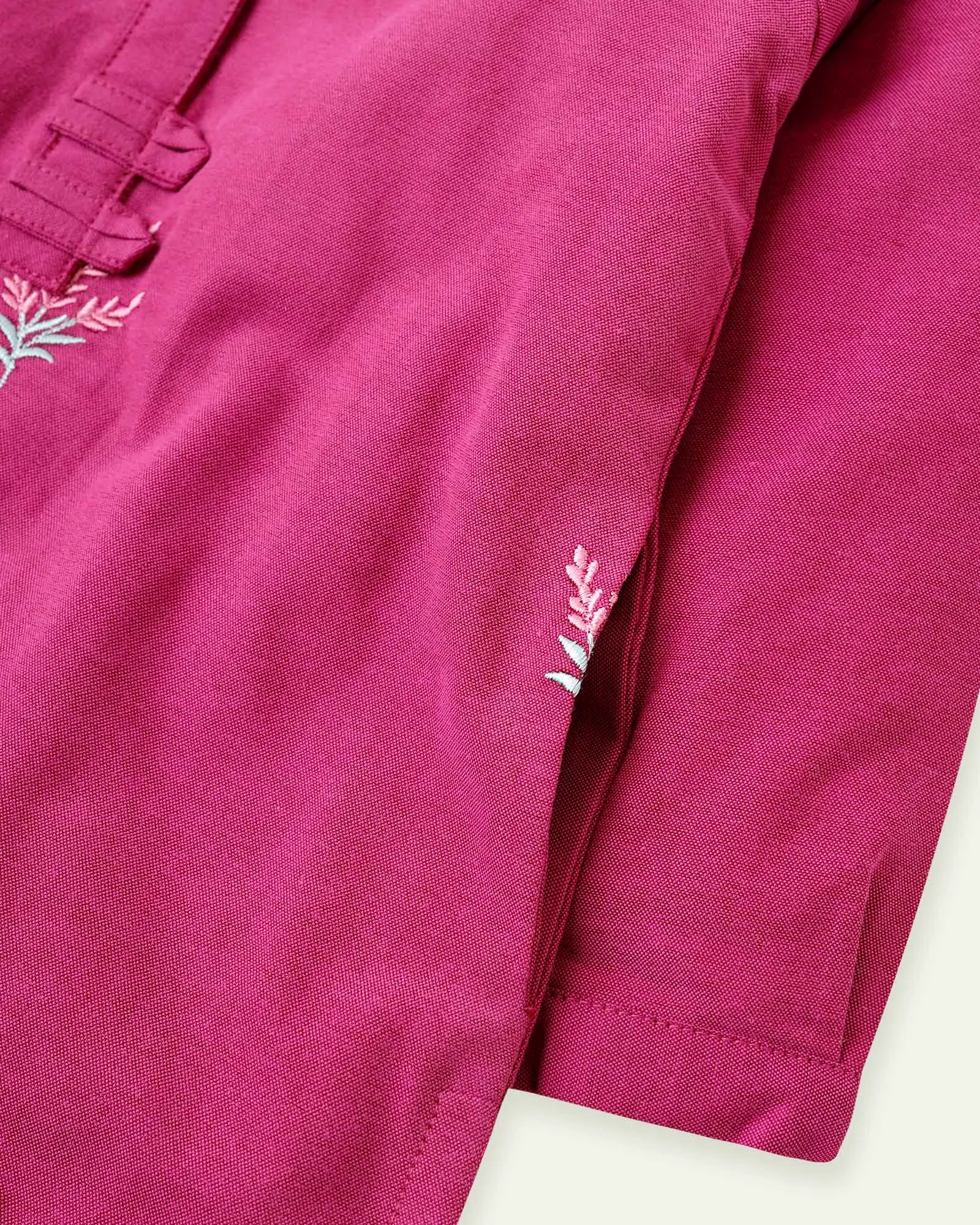 Fushcia Pink Tunic Set