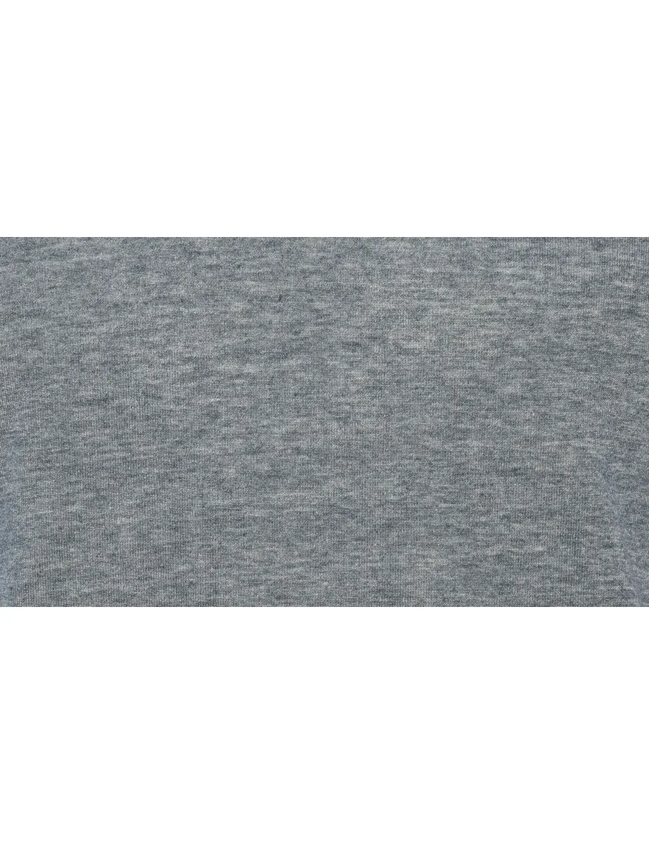 Grey Plain T-shirt - M