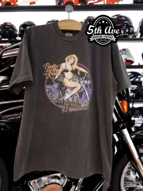 Harley-Davidson 'Built for the Road' Vintage Crew Neck T-Shirt