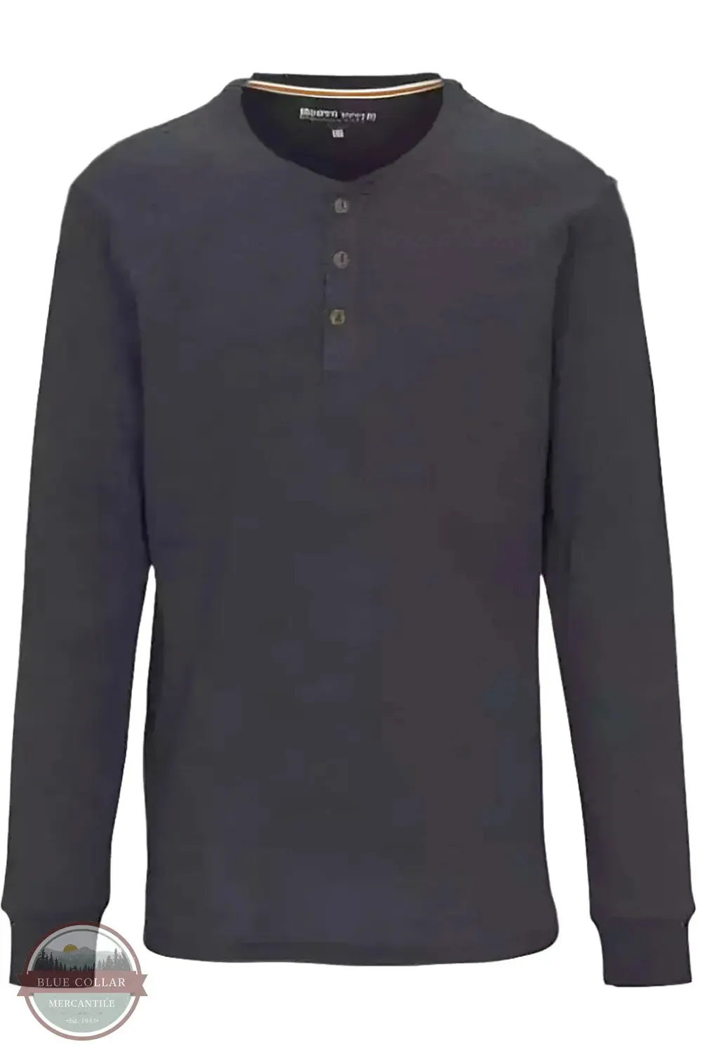 Heathered Waffle Henley NRM2208
