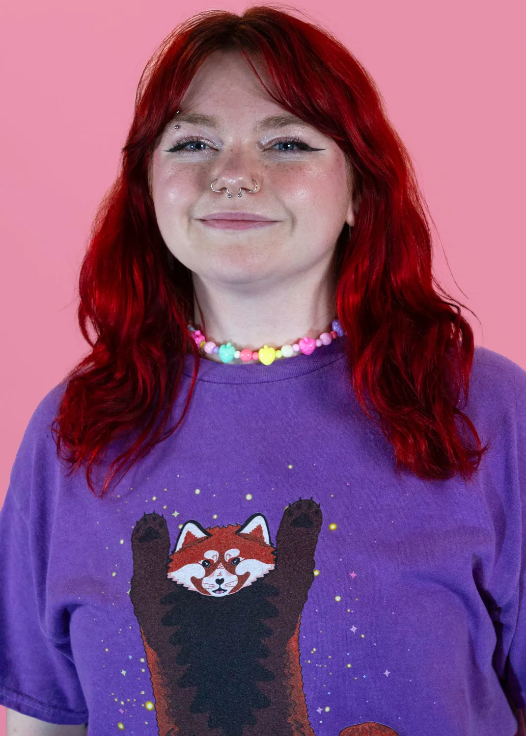 Home of Rainbows - Red Panda Threat Tee