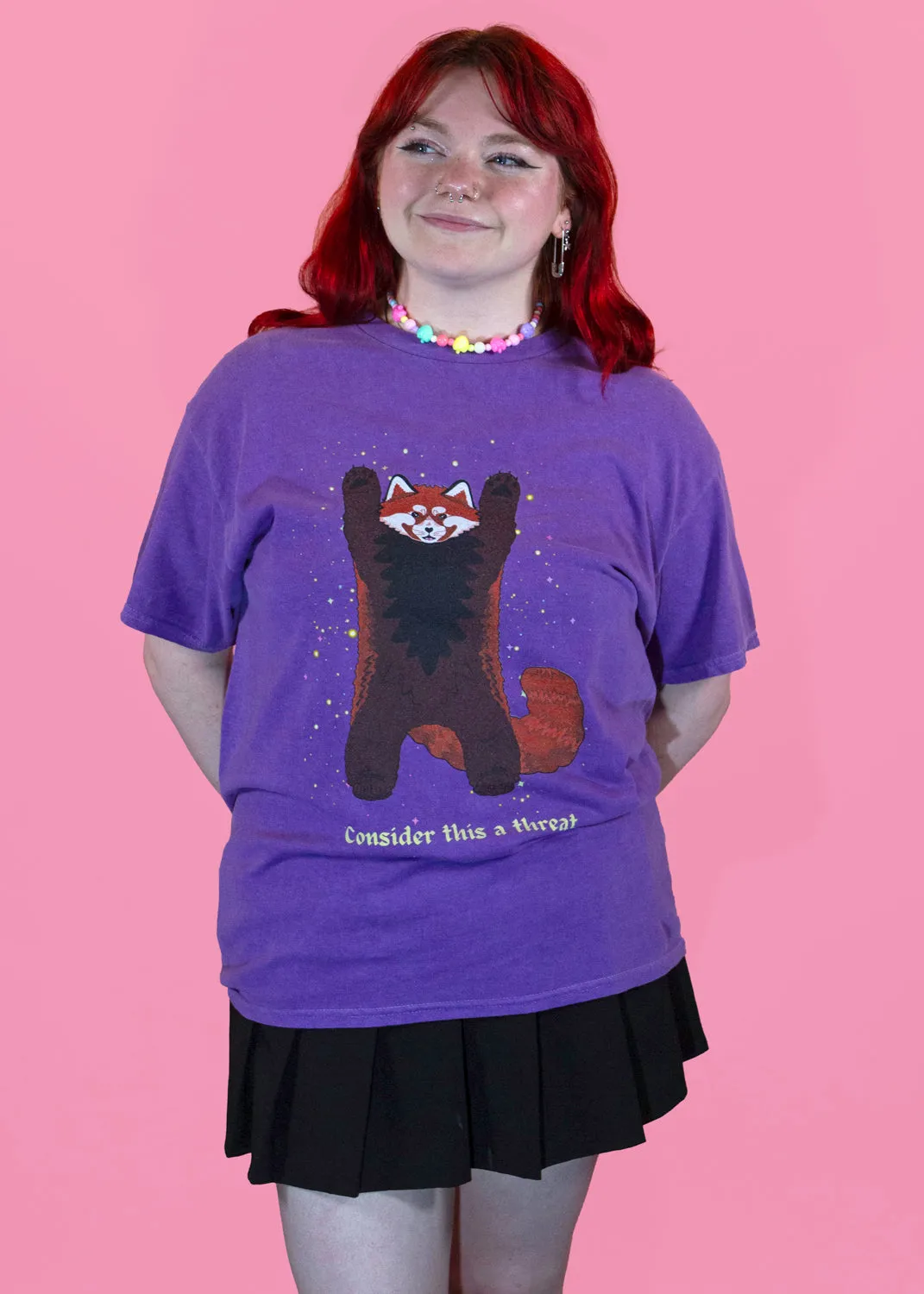 Home of Rainbows - Red Panda Threat Tee