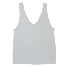 Hush Silver Knitted Aoife Vest