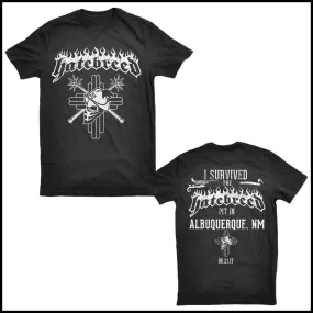 I Survived Albuquerque Black Tee