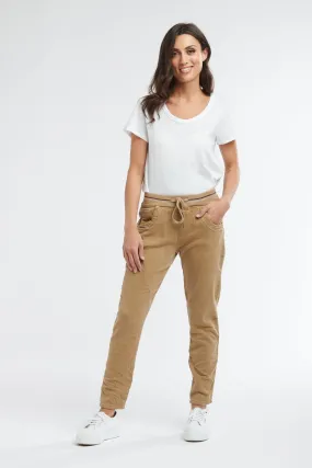 ITALIAN STAR Ralph Jogger Jeans - Caramel