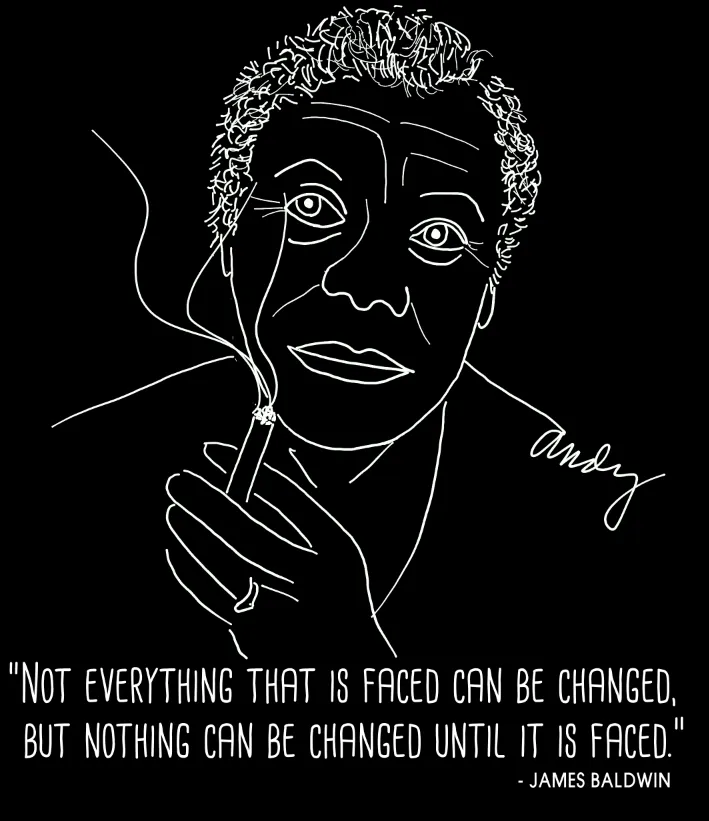 James Baldwin T-shirt *Select Sizes Remaining*